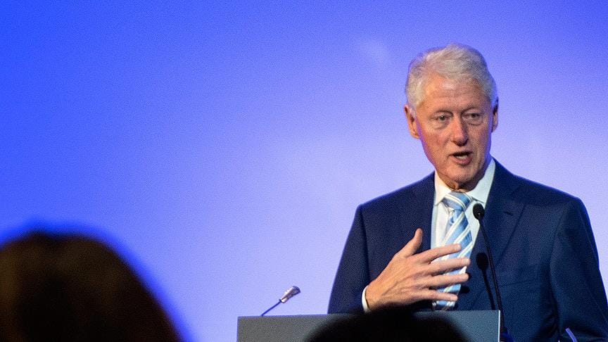 Eski ABD Başkanı Clinton İsrail, Filistinlileri zayıf gördüğü için anlaşmaya yanaşmıyor