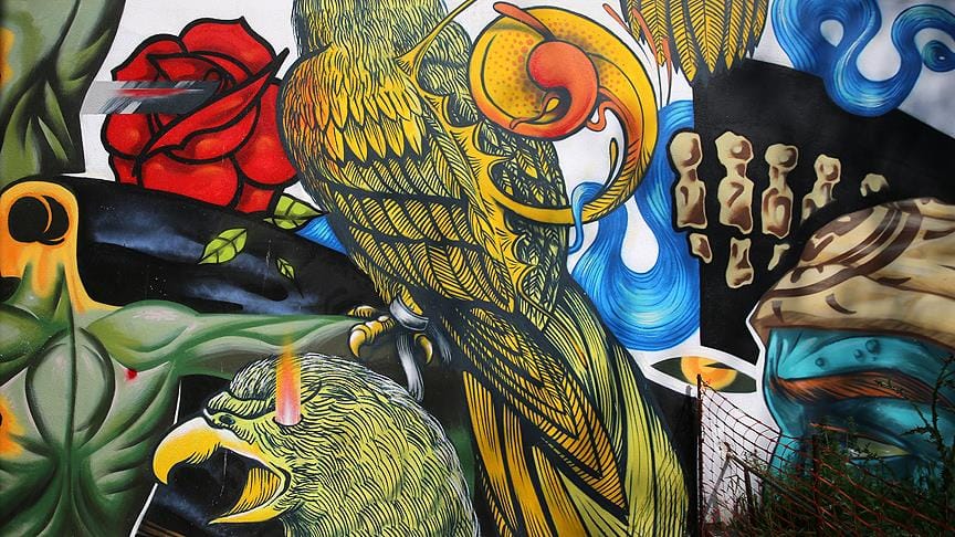 İstanbul’un duvarlarını grafiti ile ‘dile getiriyor’