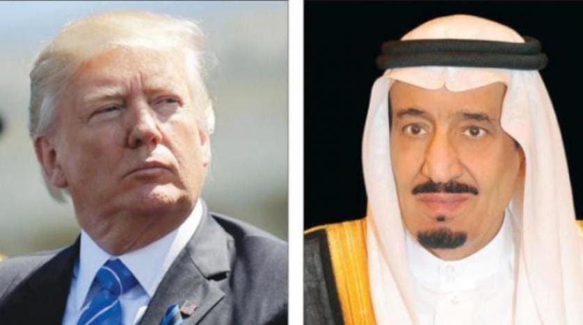 Kral Selman, Trump ile görüşmesinde Filistin halkının meşru devlet hakkına vurgu yaptı