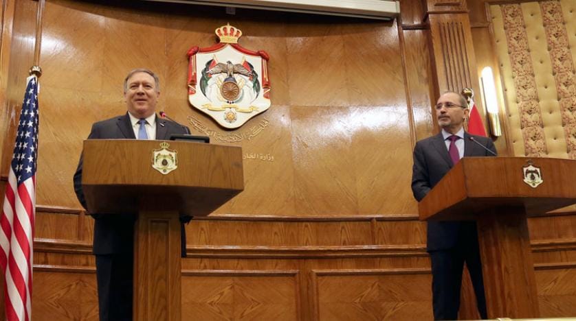 Pompeo, Amman’da İran’a yüklendi