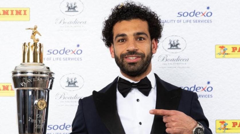 İngiltere’de yılın futbolcusu Salah oldu