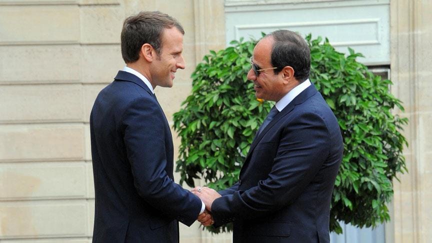 Sisi ve Macron telefonda Suriye’yi görüştü
