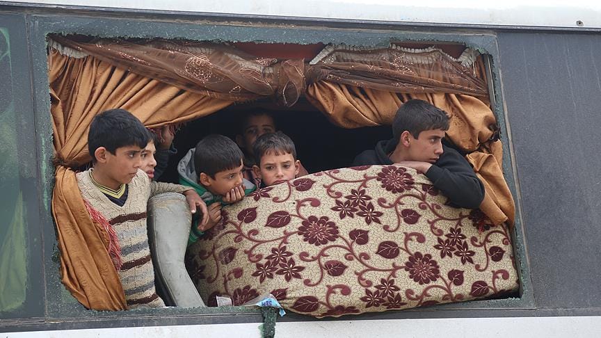 Doğu Guta’dan zorunlu tahliyeler sürüyor