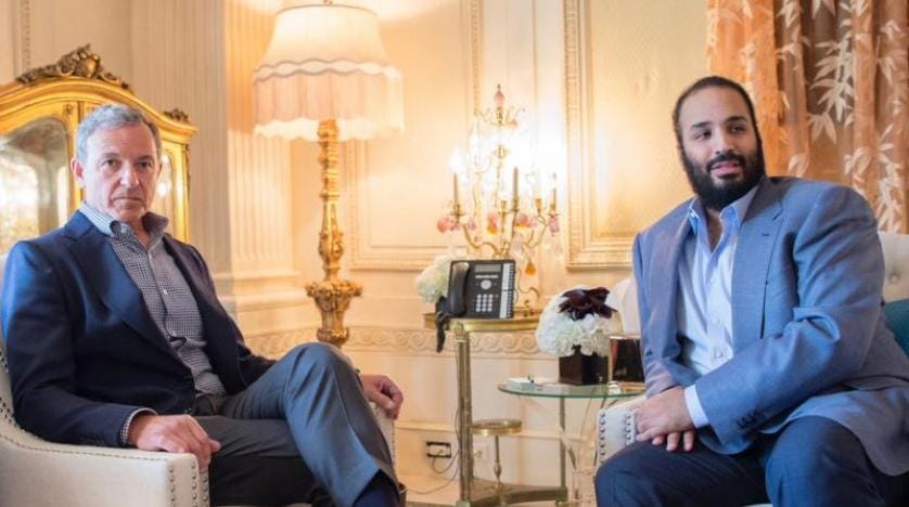Veliaht Prens, The Walt Disney Şirketi’nin CEO’su ile bir araya geldi