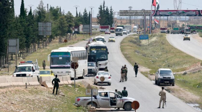 Şam’ın güneyinden tahliyeler tamamlandı