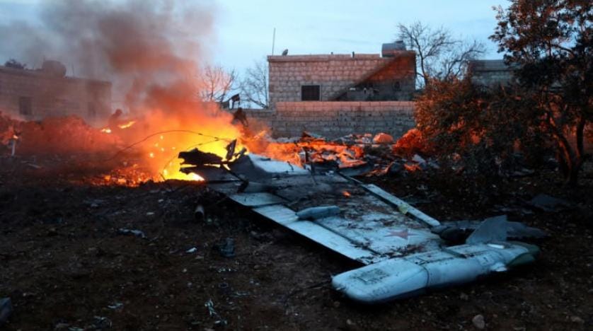 Suriye’de Rus savaş helikopteri düştü: 2 ölü