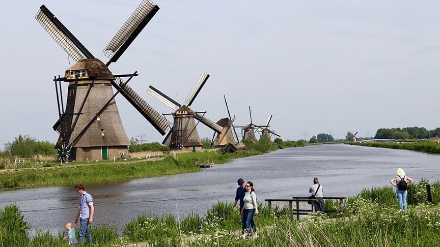 Hollanda’da ‘Ulusal Değirmen Günü’ düzenlendi