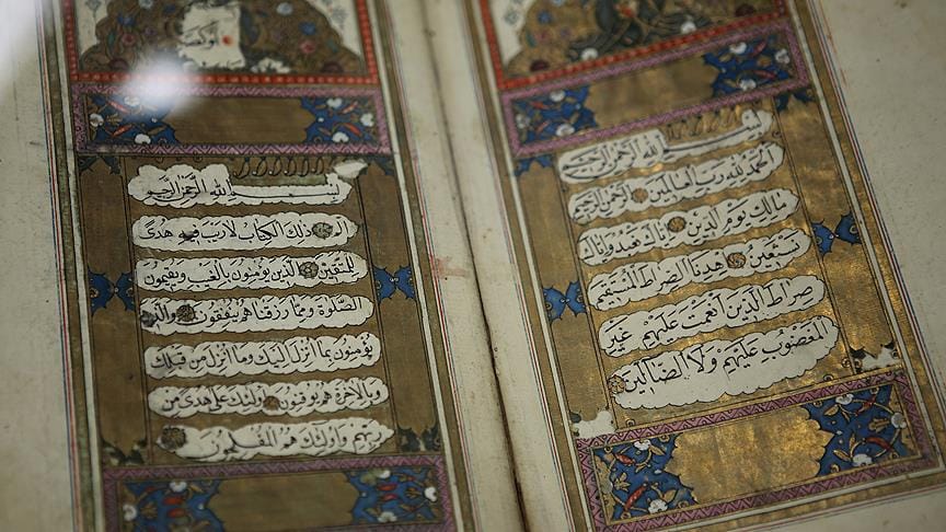 İpekten Kur’an-ı Kerim 2 yılda tamamlandı
