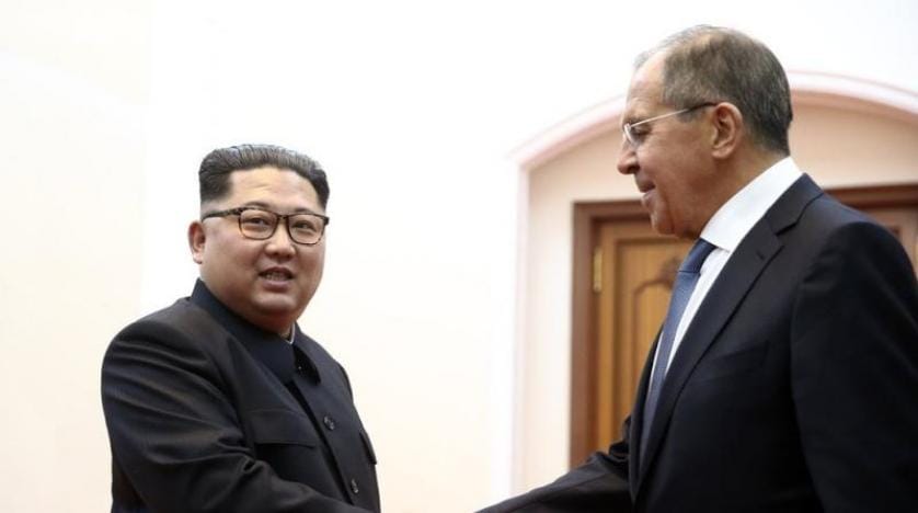 Lavrov, Kuzey Kore lideri Kim ile görüştü