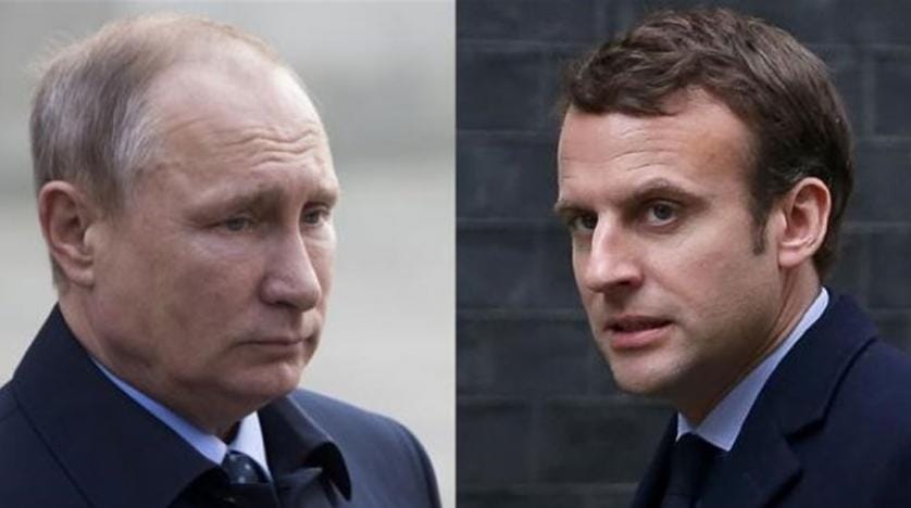Macron’dan Putin’e: Nükleer anlaşmanın değişmesi gerekir