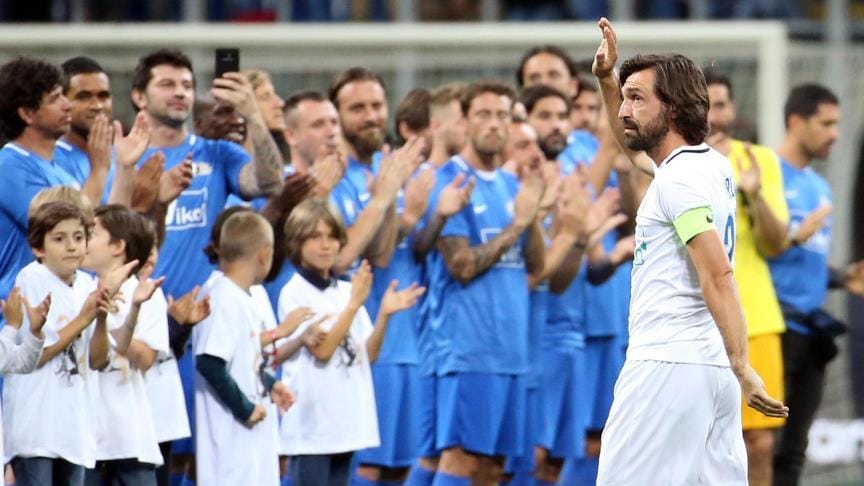 Pirlo’nun jübilesinde yıldızlar geçidi