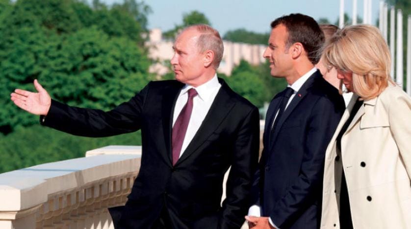 Macron’un ziyareti Fransa ve Rusya arasında yeni bir sayfa açtı