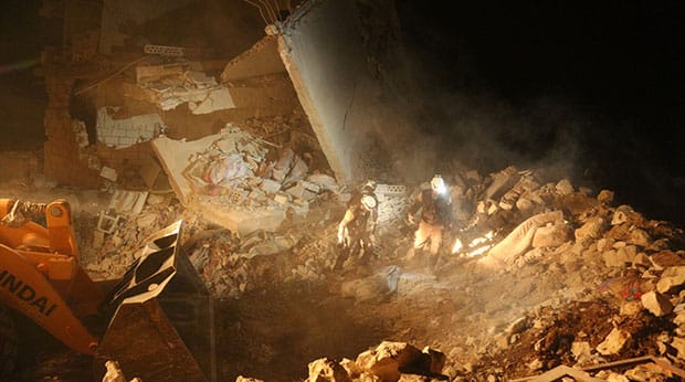 İdlib’e hava saldırısı: 6 ölü, 12 yaralı