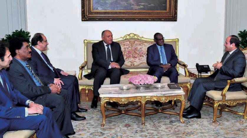 Sisi, Sudan Dışişleri Bakanı Karti ile görüştü