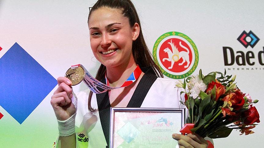 İrem Yaman tekvandoda Avrupa şampiyonu oldu