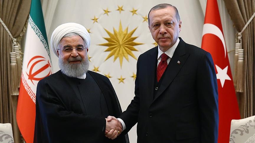 Cumhurbaşkanı Erdoğan Ruhani ile görüştü