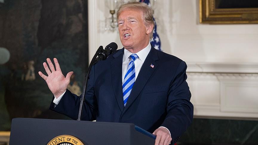 Trump Amerikan medyasına yüklendi
