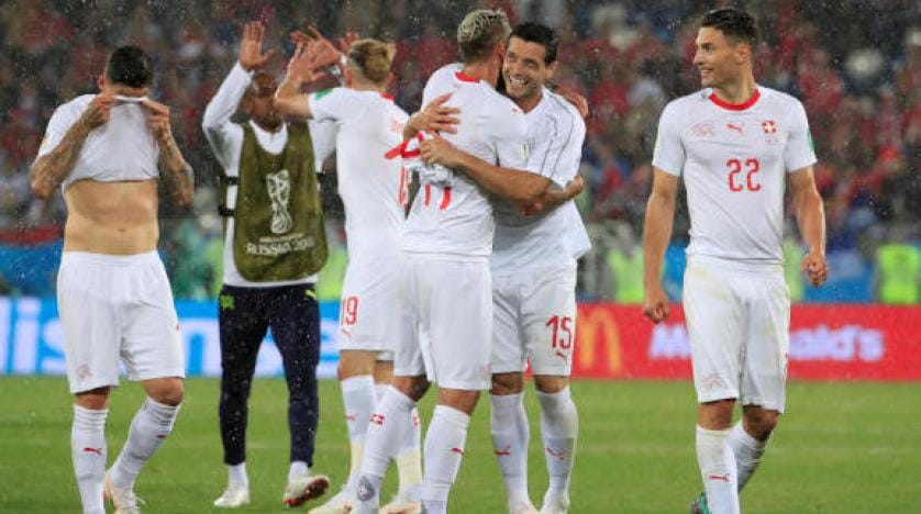İsviçre Sırbistan’nı 2-1 yendi