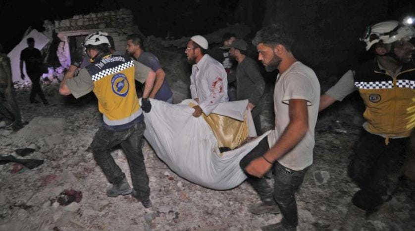 İdlib’te ölü sayısı 44’e yükseldi