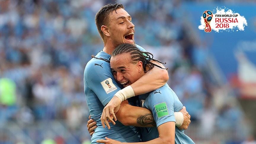 Uruguay Rusya’yı 3 golle geçti