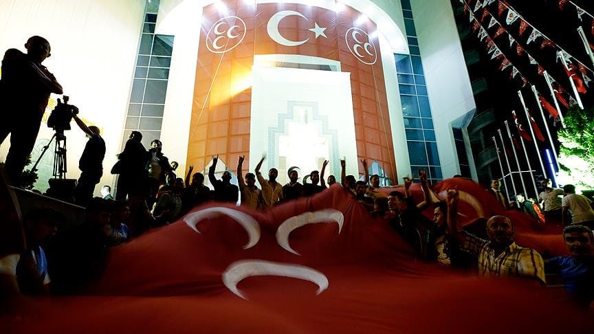 MHP’den teşekkür ilanı ile tepki
