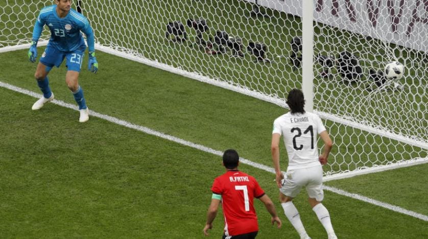 Uruguay, Mısır’ı son dakikalarda bulduğu golle yendi