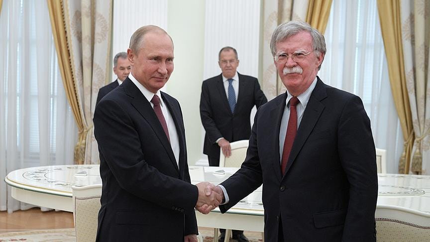 Putin, Trump’ın Güvenlik Danışmanı Bolton ile görüştü