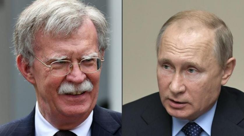 Bolton, muhtemel Trump-Putin görüşmesi öncesi Rusya’da