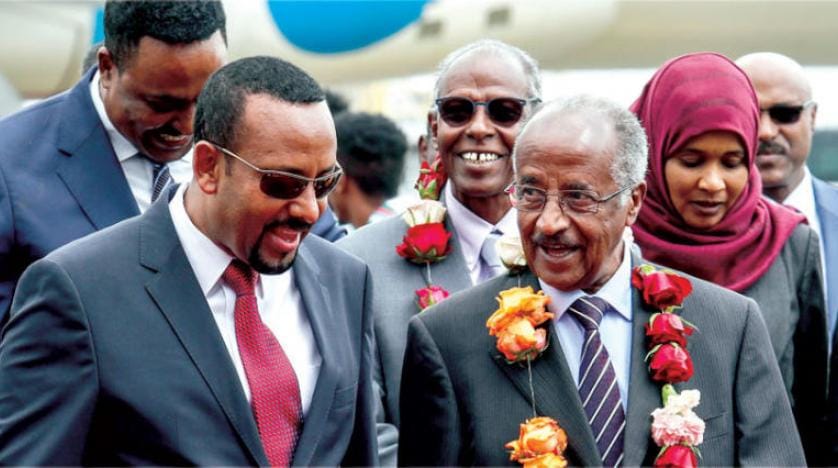 Eritre delegasyonundan Addis Ababa’ya tarihi ziyaret