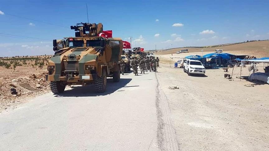 Türk askeri Münbiç’te ‘devriye’ görevine başladı