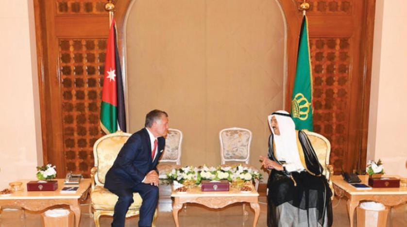 Kuveyt Emiri ile Ürdün Kralı bir araya geldi