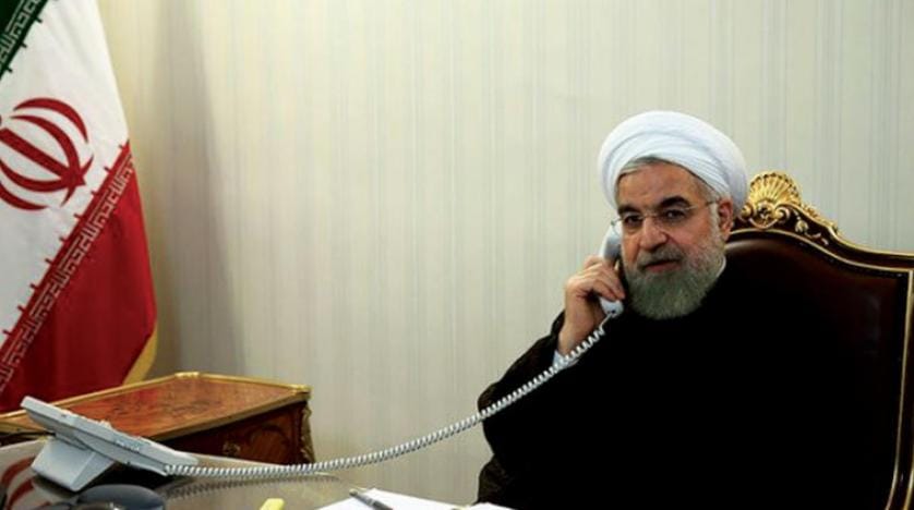 Ruhani, Katar Emiri’ne Husilerin geri çekilmesinden duyduğu endişeyi iletti