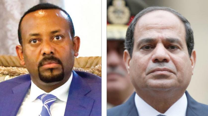 Sisi ve Abiy Ahmed, Kahire’de ilk kez görüşecek