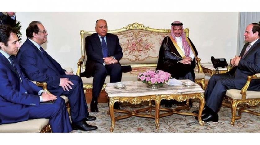 Sisi, Suudi Devlet Bakanı Ahmed Kattan ile görüştü