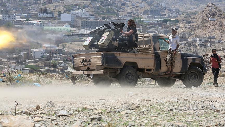 Yemen’in Taiz kentindeki çatışmalarda 15 Husi militanı öldü