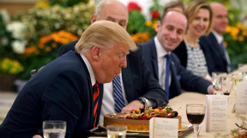 Singapur Zirvesi öncesi Trump’a doğum günü kutlaması