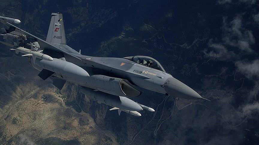 TSK’dan Irak’ın kuzeyindeki terör hedeflerine hava harekatı