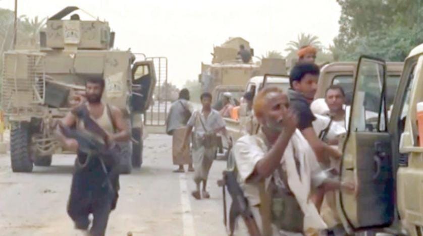 Yemen Ulusal Ordusu, Hudeyde havalimanında güvenliği sağlıyor