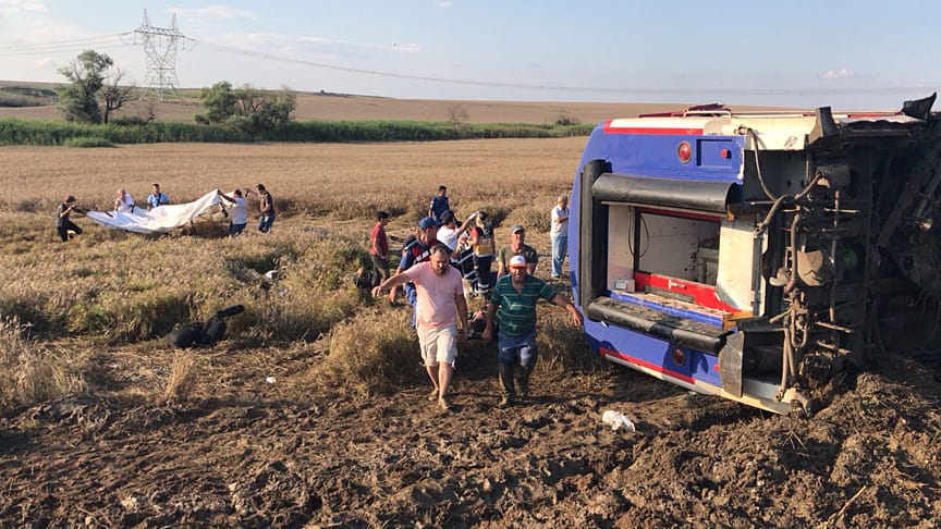 Tekirdağ’da tren kazası: 10 ölü, 73 yaralı