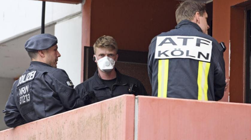Alman kadına terör gözaltısı