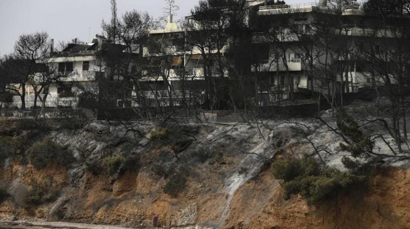 Yunanistan’daki yangında 50 kişi öldü, 150 kişi yaralandı