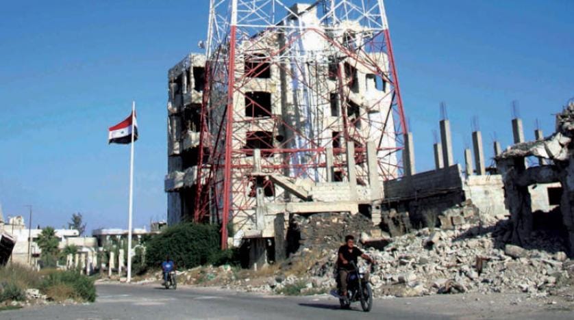 Rejim güçleri Rusya gözetiminde Dera’ya girdi