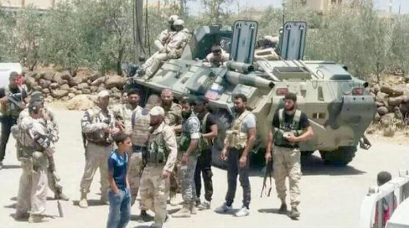 Dera’da muhalifler ağır silahlarını Esed rejimine teslim etti