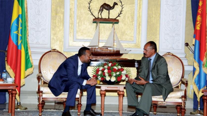 Etiyopya ve Eritre arasındaki buzlar eriyor