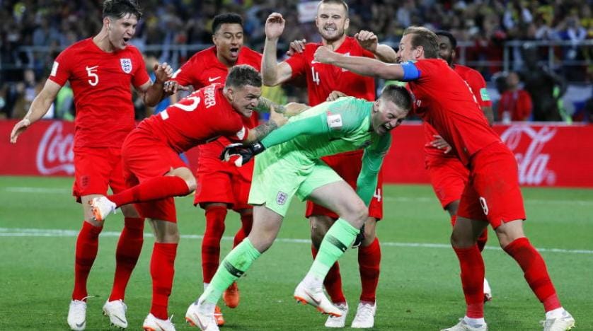 İngiltere penaltılarla çeyrek finalde