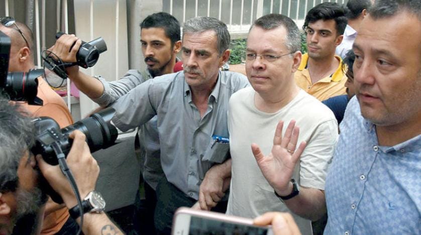 ABD, ev hapsine alınan rahip Brunson için daha fazlasını istiyor