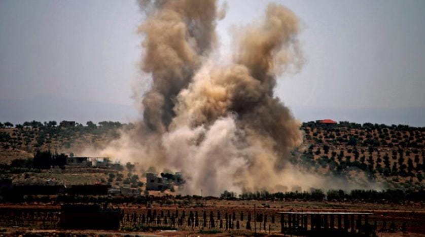 Suriye’nin güneyindeki karşılıklı bombardıman ateşkesi reddedenlerin tahliyesini geciktiriyor