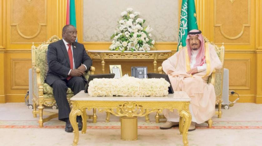 Suudi Arabistan ve Güney Afrika’dan ortak bildiri