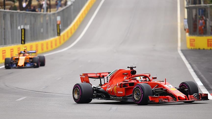 Almanya’da pole pozisyonu Vettel’in