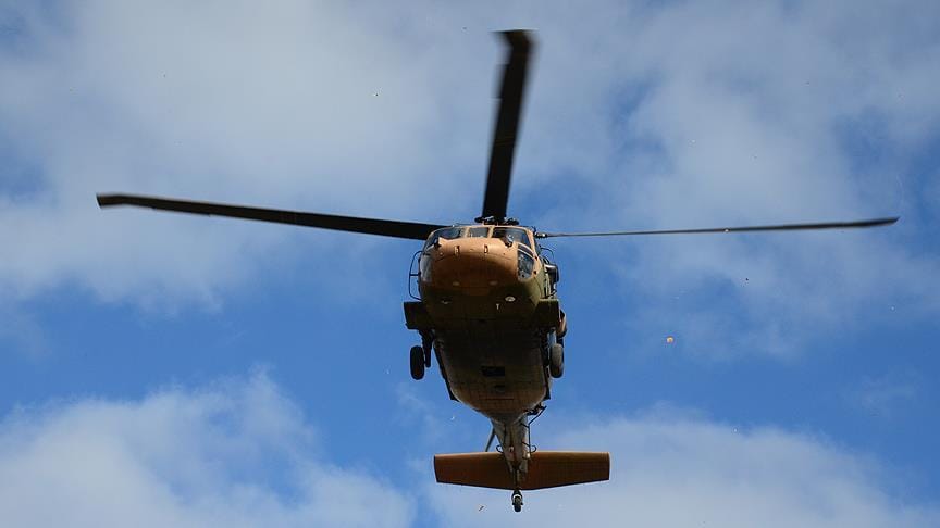 İran’da helikopter düştü: 2 yaralı